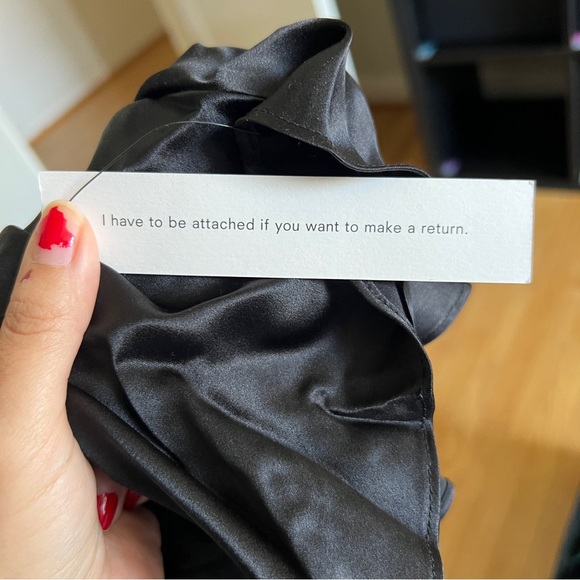 Reformation NEW Nora Silk Slip Dress Women's size XS  100% Silk Elegant Black - Picture 9 of 9